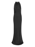 ROTATE BIRGER CHRISTENSEN halter-neck maxi dress - Black