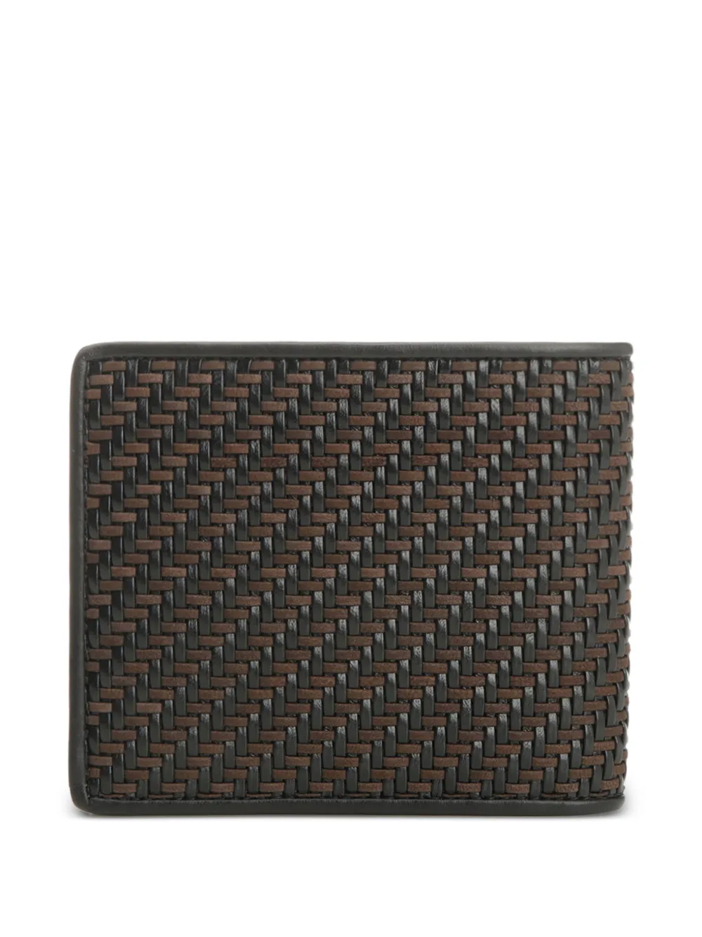 Ferragamo Leren portemonnee Bruin
