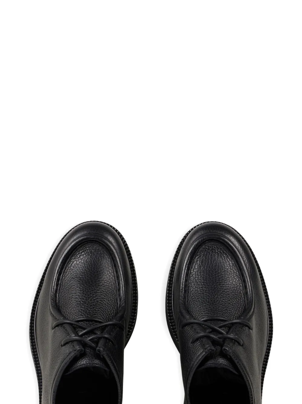 ETRO leather lace-up Derby shoes Black