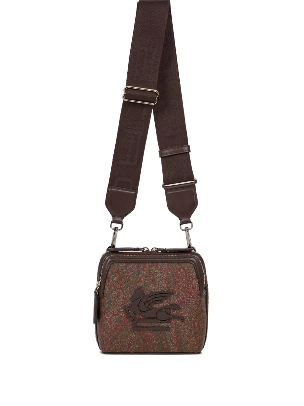 ETRO ペイズリーショルダーバッグ | ブラウン | FARFETCH JP
