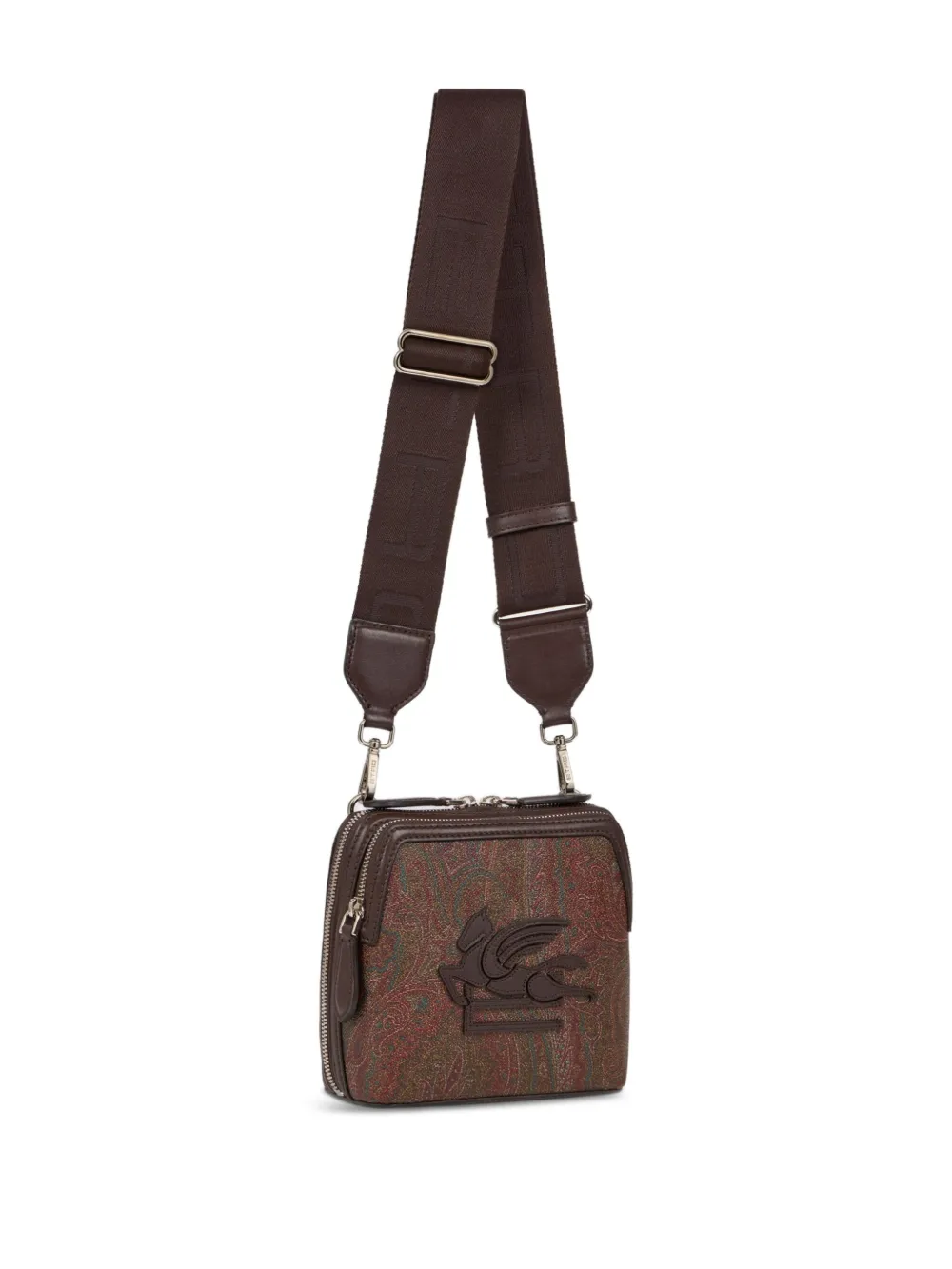  Etro Paisley-pattern Crossbody Bag - Brown 