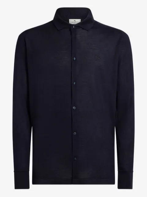 ETRO cashmere-silk embroidered cardigan