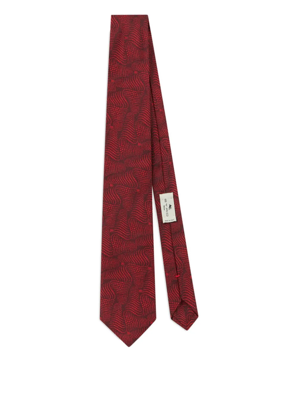ETRO swirl-pattern tie | Red | Image 1