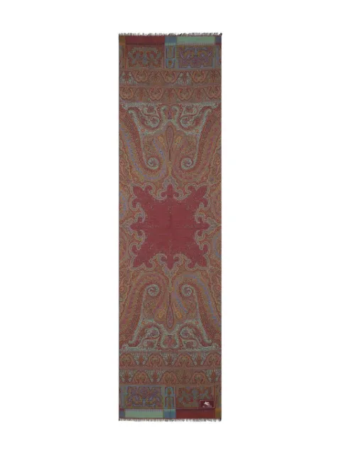 ETRO paisley jacquard scarf