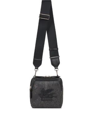 希少エトロ メッセンジャーバッグ ペイズリー 大容量 特大 肩掛け クロスボディ 希少エトロ メッセンジャーバッグ ペイズリー 大容量 特大