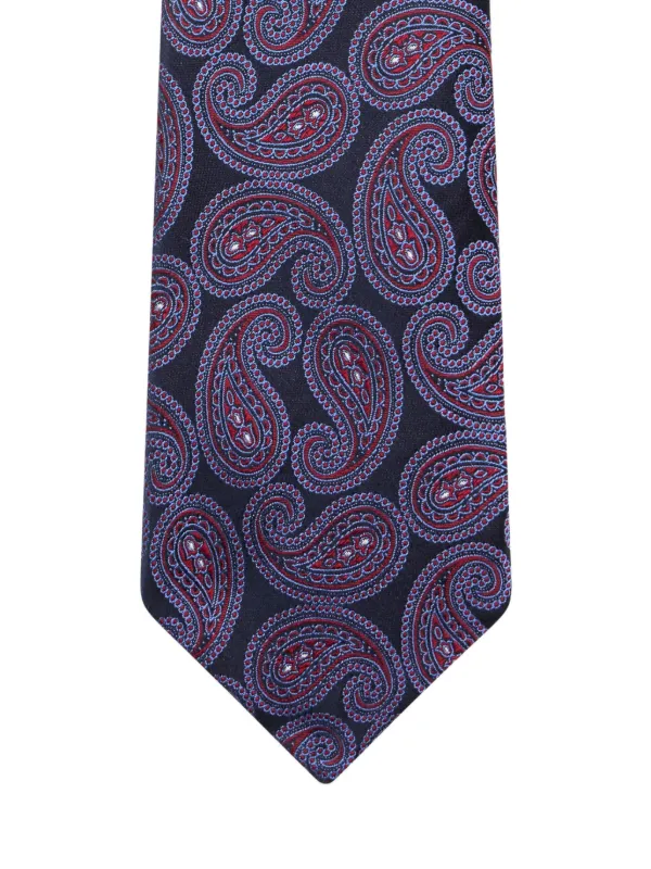 ETRO ペイズリー ジャカード ネクタイ | レッド | FARFETCH JP