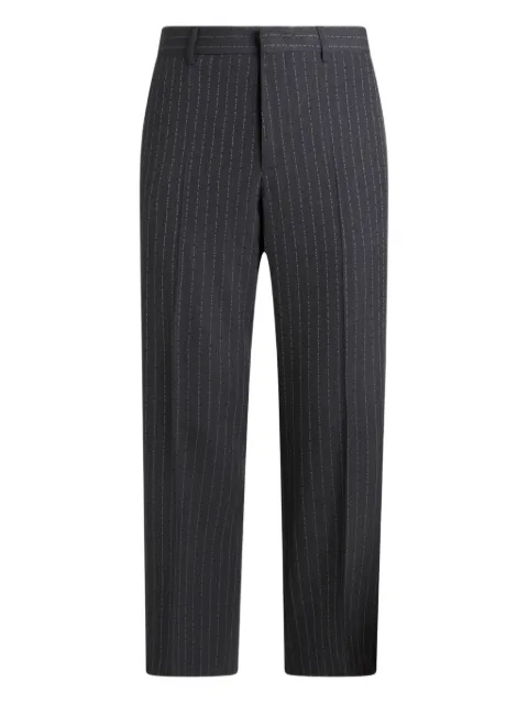 ETRO pinstriped logo trousers