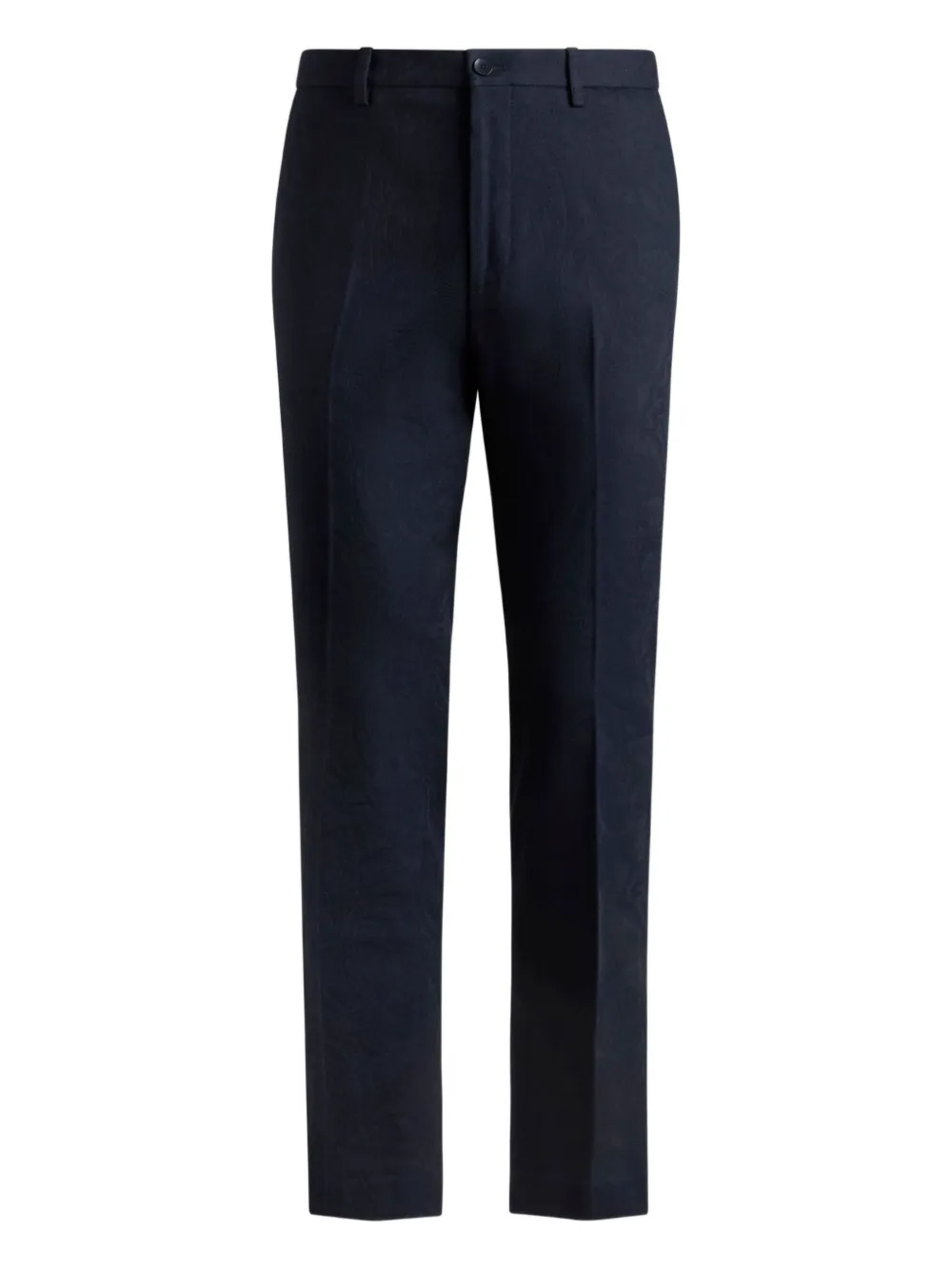 ETRO Pantalon met paisley-jacquard Blauw