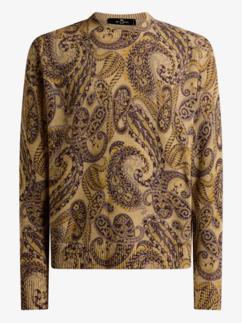 ETRO paisley-print wool sweater