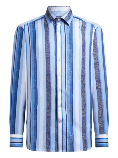 ETRO camisa con motivo de rayas