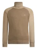 ETRO Pegaso logo turtleneck sweater - Neutrals