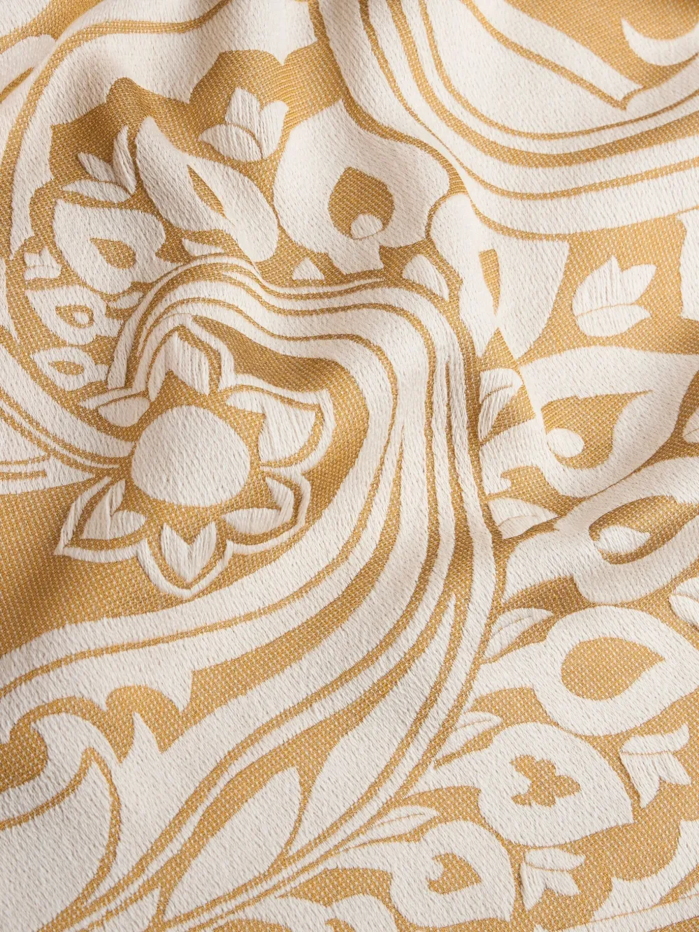 ETRO Sjaal met paisley-print Beige