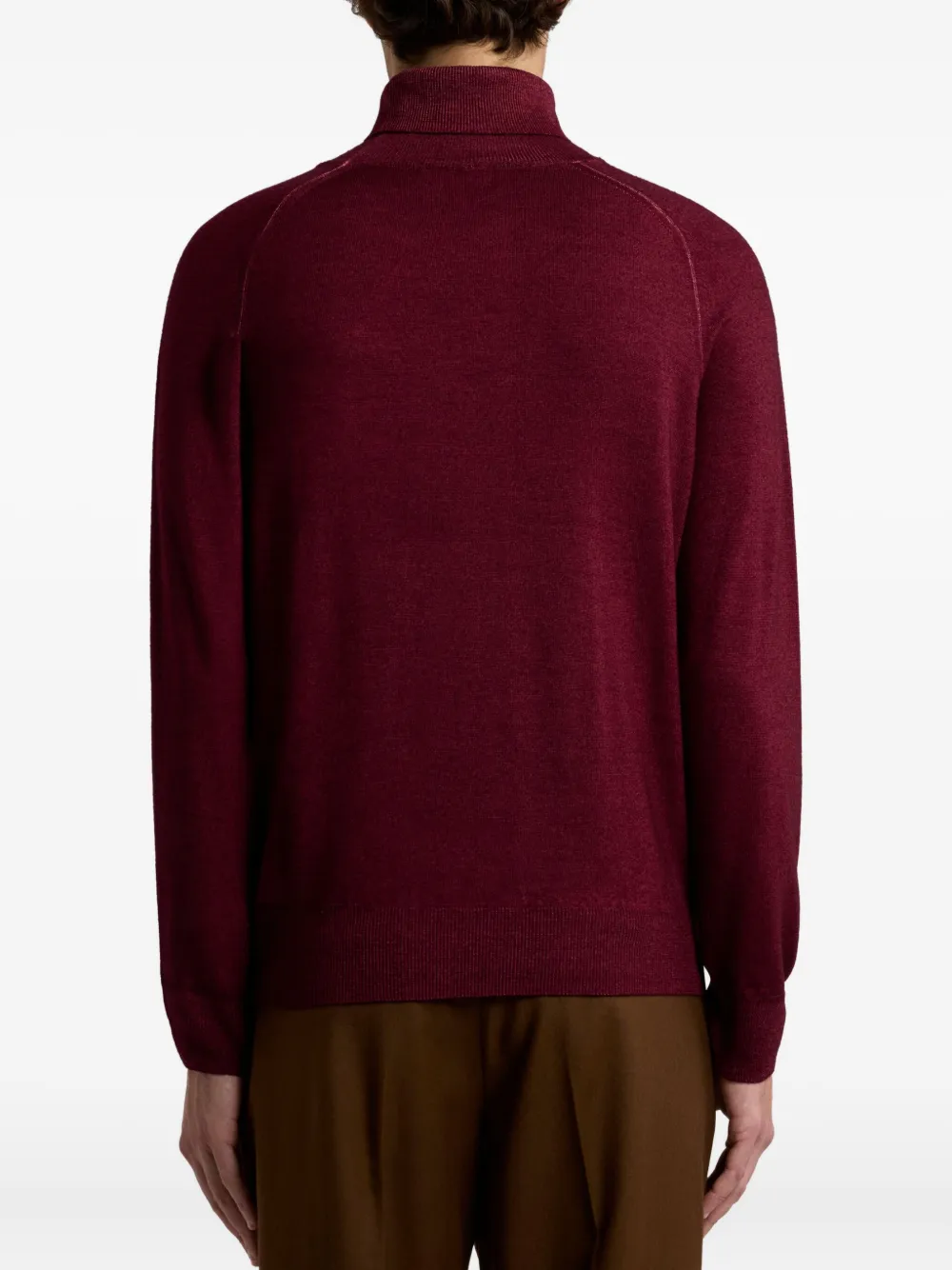ETRO Coltrui met Pegaso-logo Rood