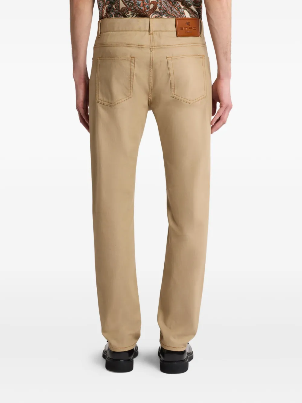 ETRO Katoenen jeans Beige