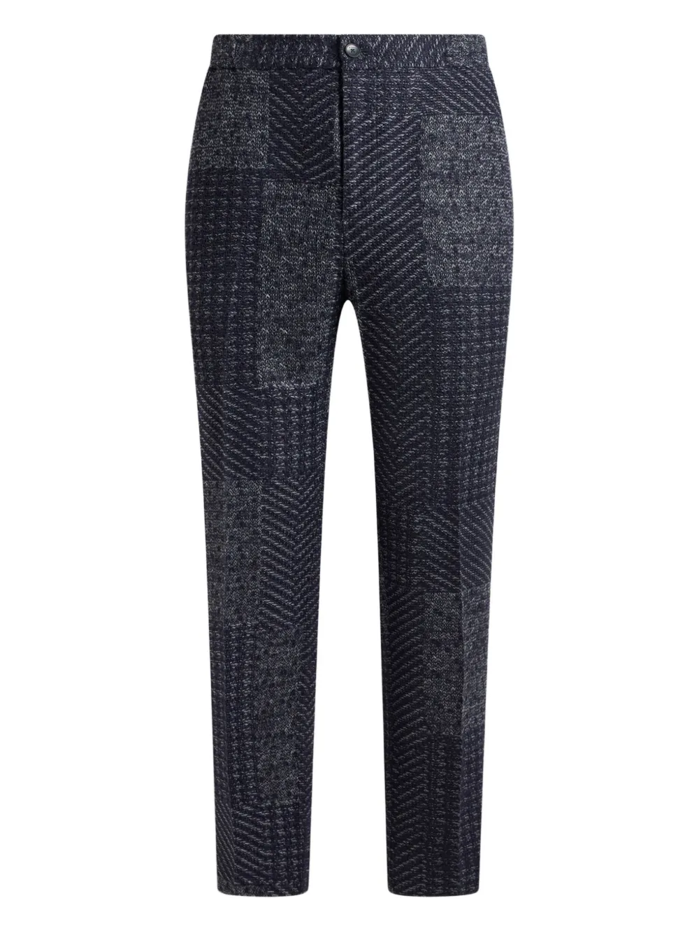 ETRO Pantalon met patchwork Blauw