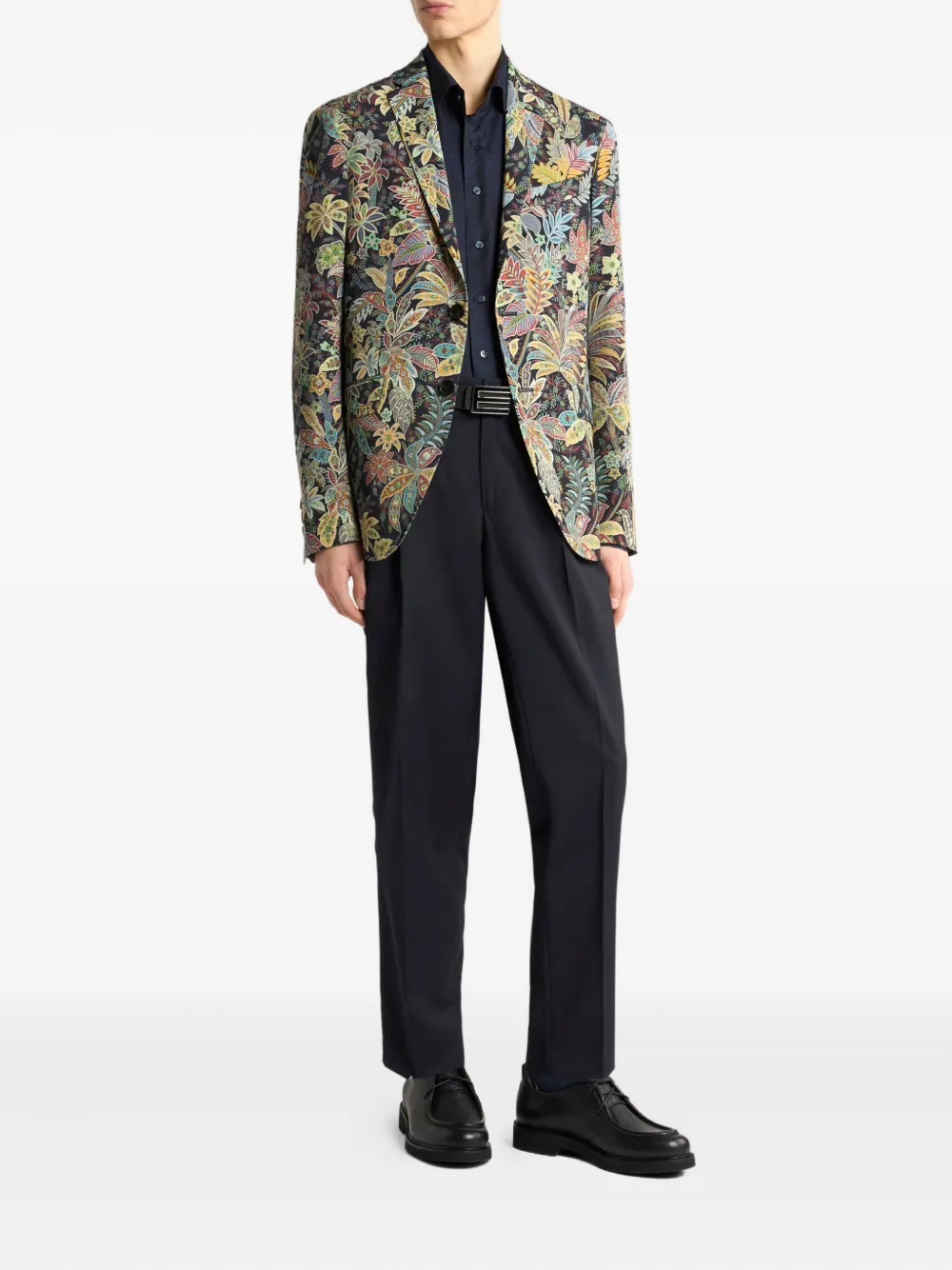 ETRO Blazer met bloemenprint Geel