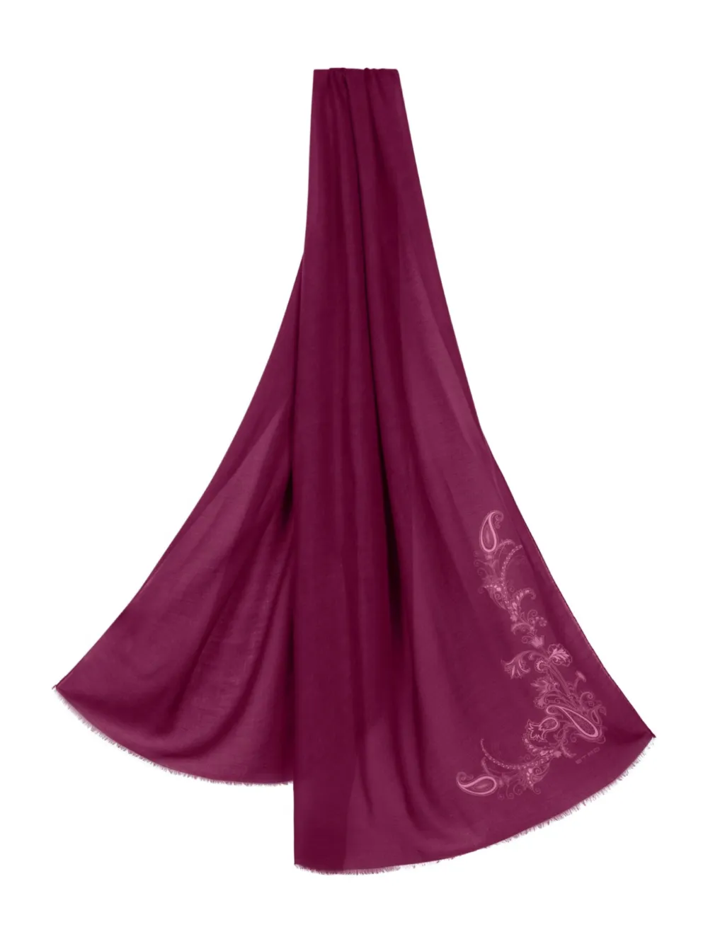 ETRO Sjaal met paisley-print - Paars