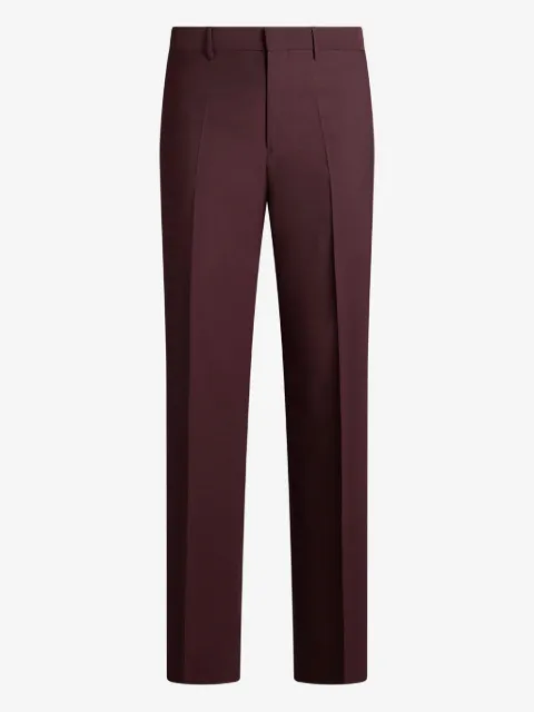 ETRO pantalones de vestir de lana