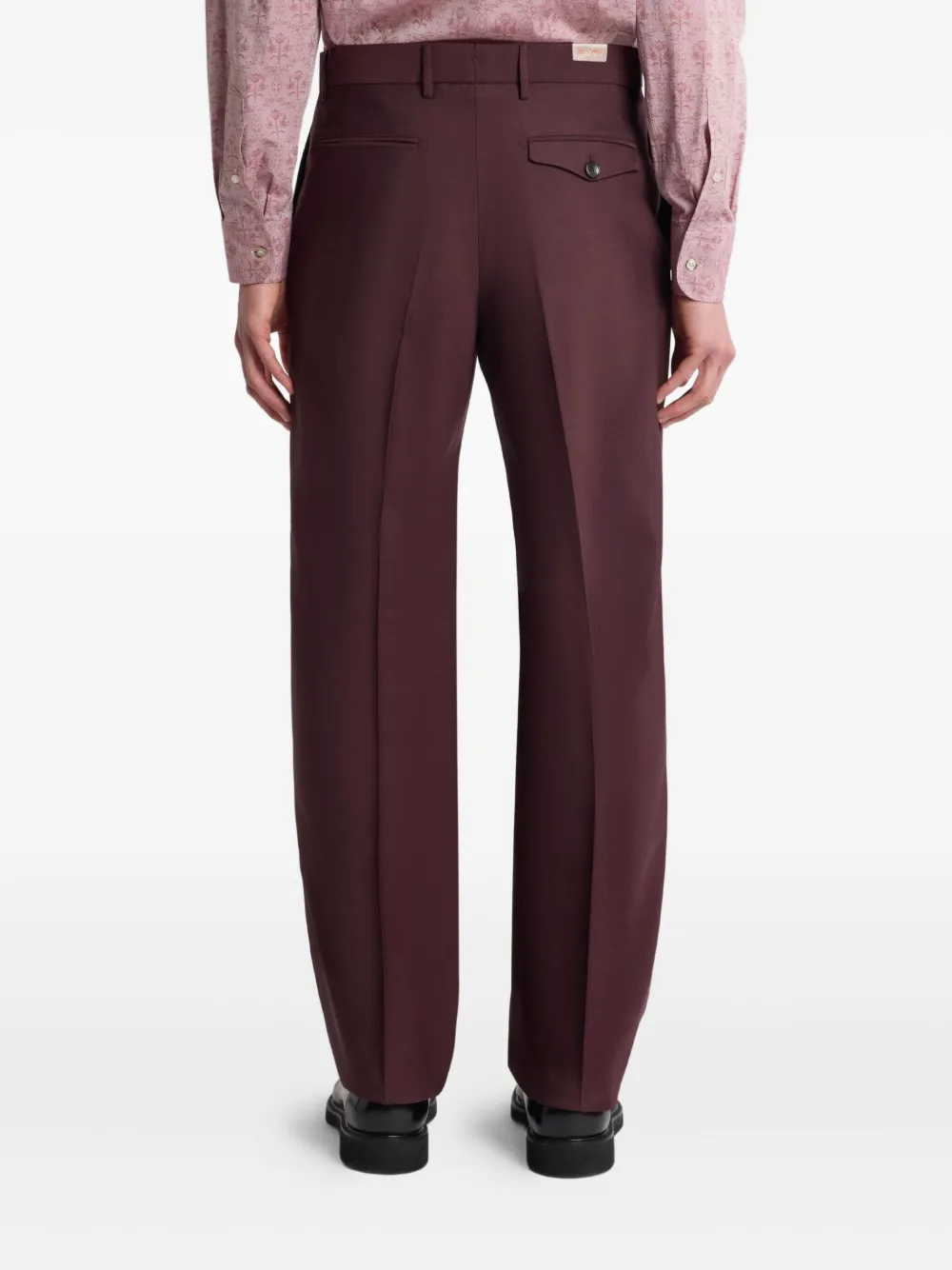 ETRO Wollen pantalon Rood