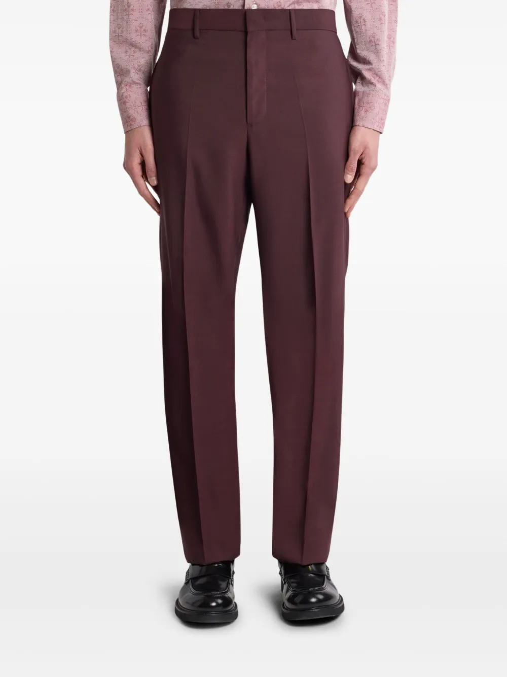 ETRO Wollen pantalon Rood