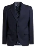 ETRO jacquard wool blazer - Blue