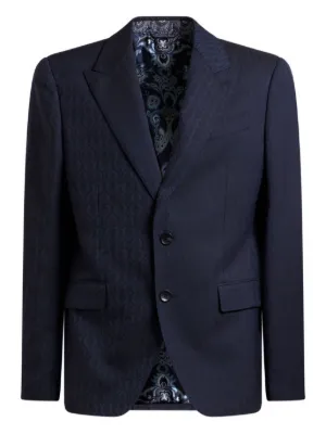 Dolce & Gabbana ベルベット ジャケット | ブルー | FARFETCH JP
