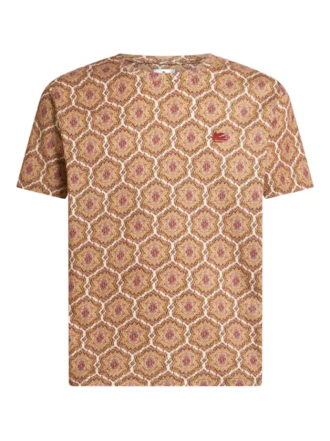 ETRO paisley-print cotton t-shirt
