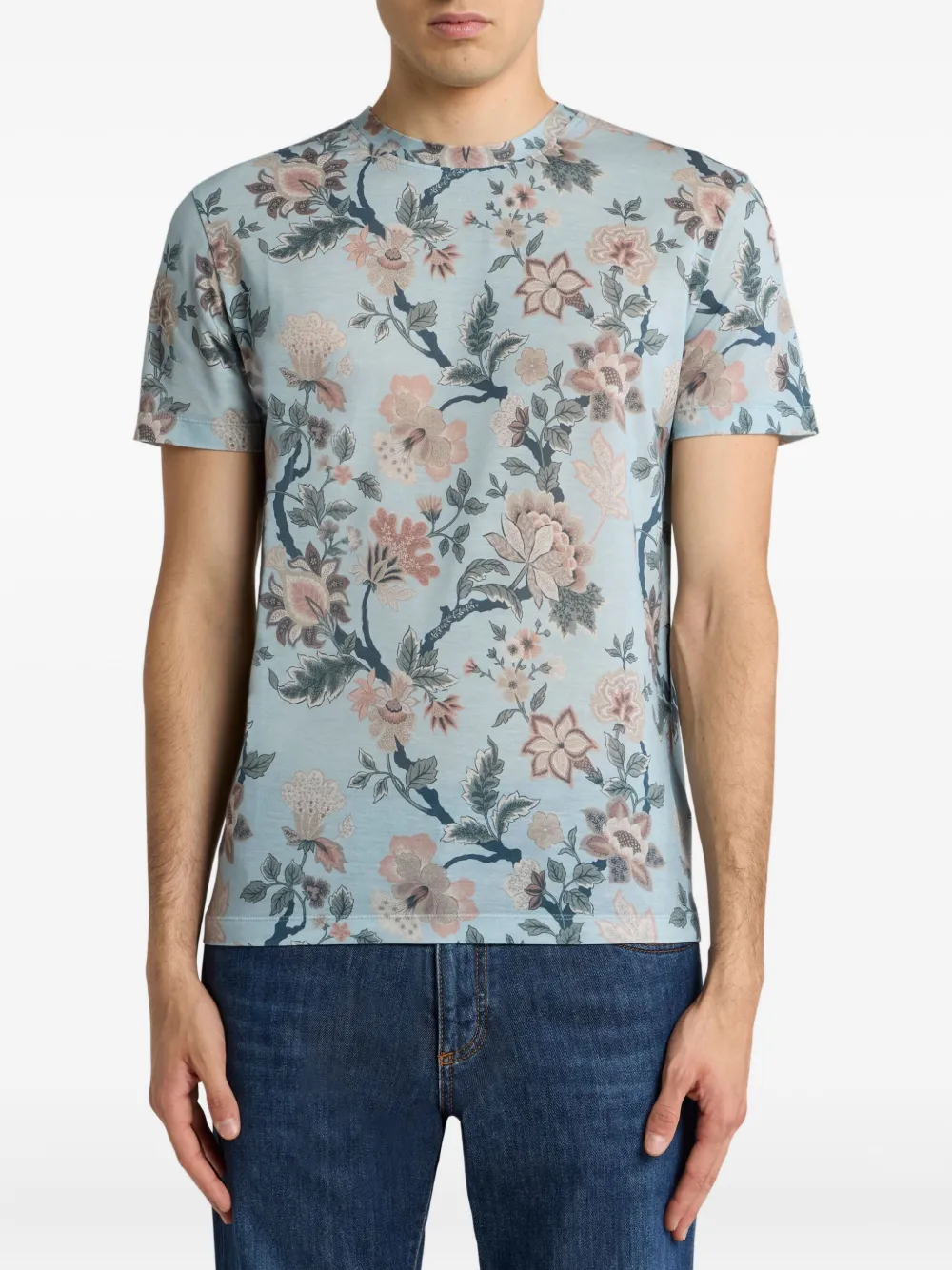 ETRO floral-print T-shirt | T-Shirts | Image 2