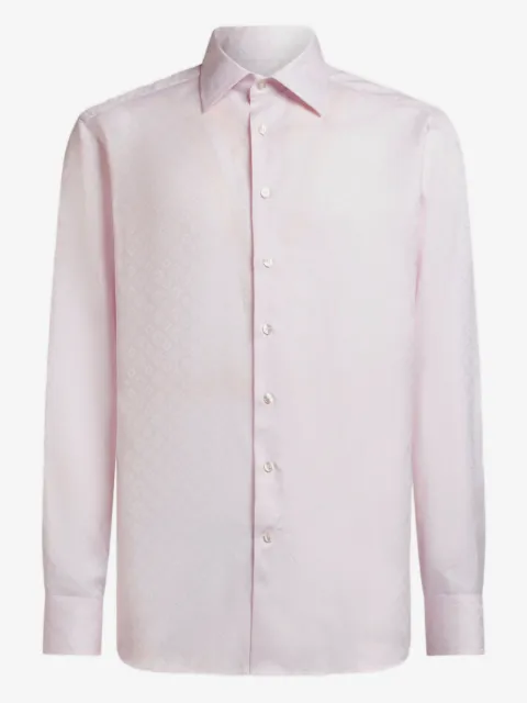 ETRO camisa con motivo en jacquard