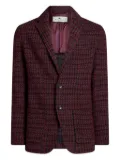 ETRO striped blazer - Red
