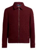 ETRO textured bomber jacket