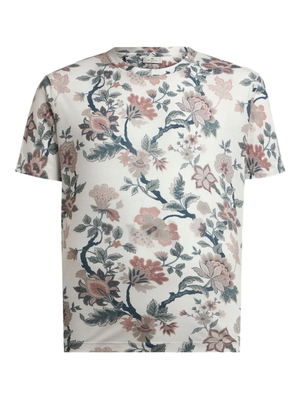 ETRO floral-print T-shirt | Neutrals | Image 1