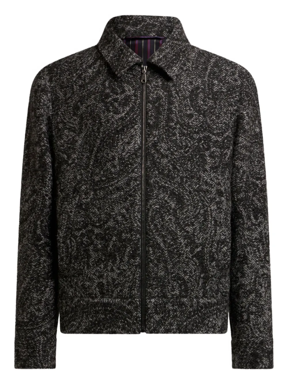 ETRO Gewatteerd bomberjack Grijs