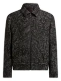 ETRO jacquard bomber jacket - Grey