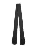 ETRO fringed wool scarf - Grey