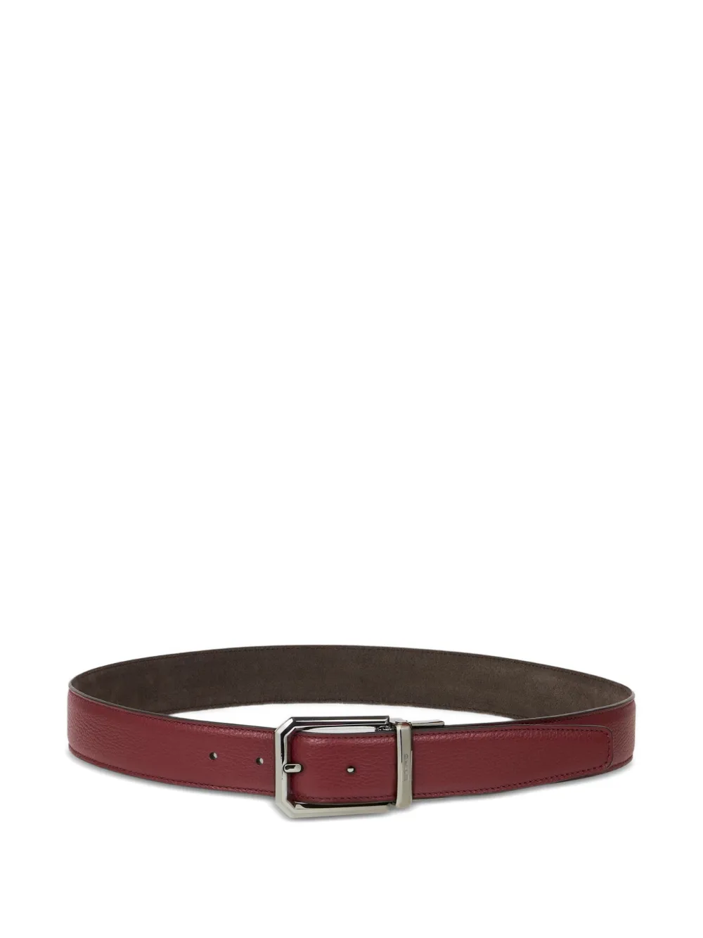 Etro Reversible Leather Belt In Brown