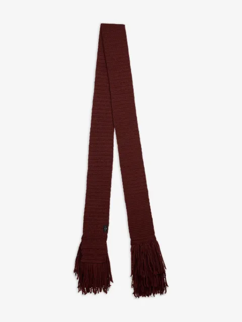 ETRO écharpe en alpaga à franges