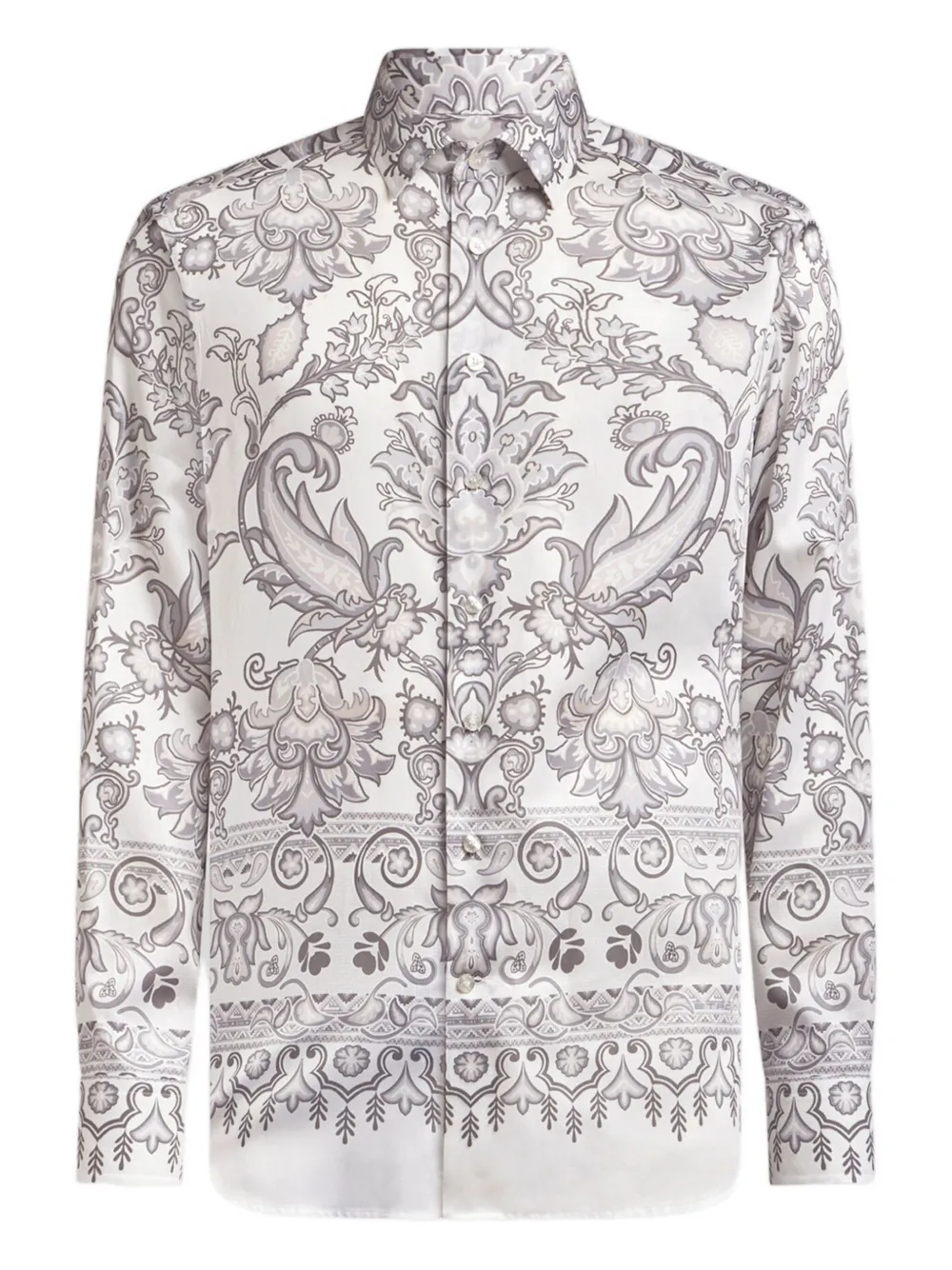 ETRO Overhemd met paisley-print Beige