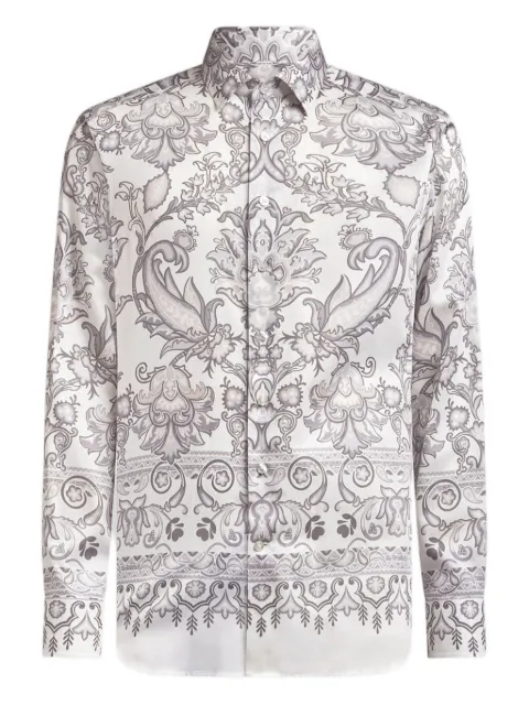 ETRO paisley-print cotton shirt