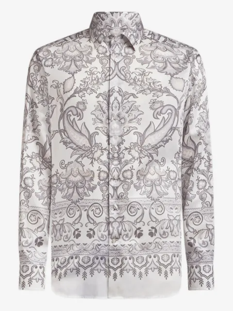 ETRO paisley-print cotton shirt