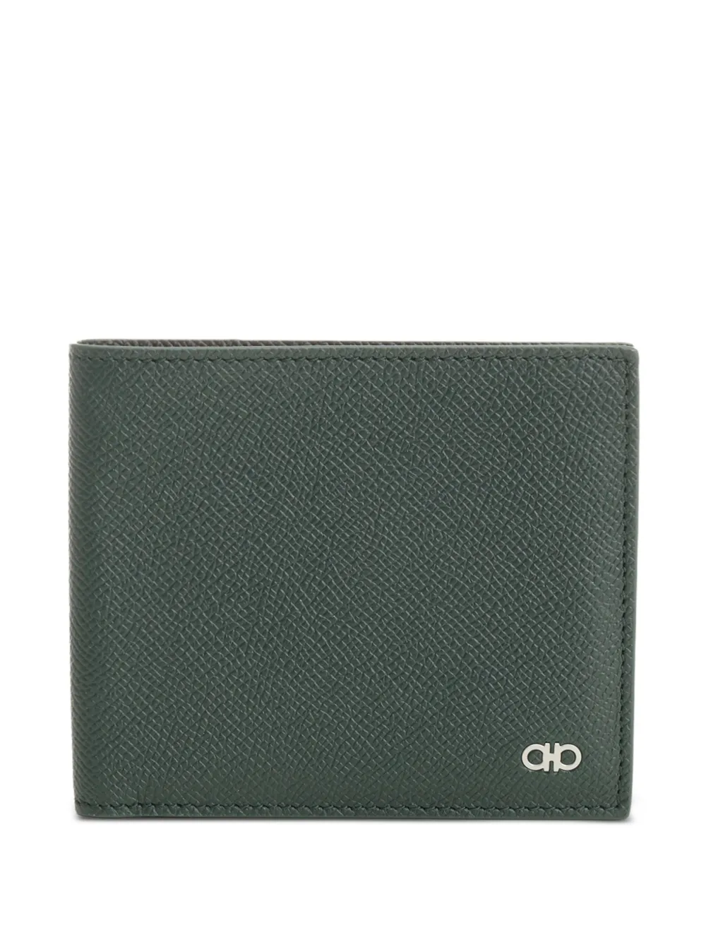 Ferragamo Leren portemonnee Groen