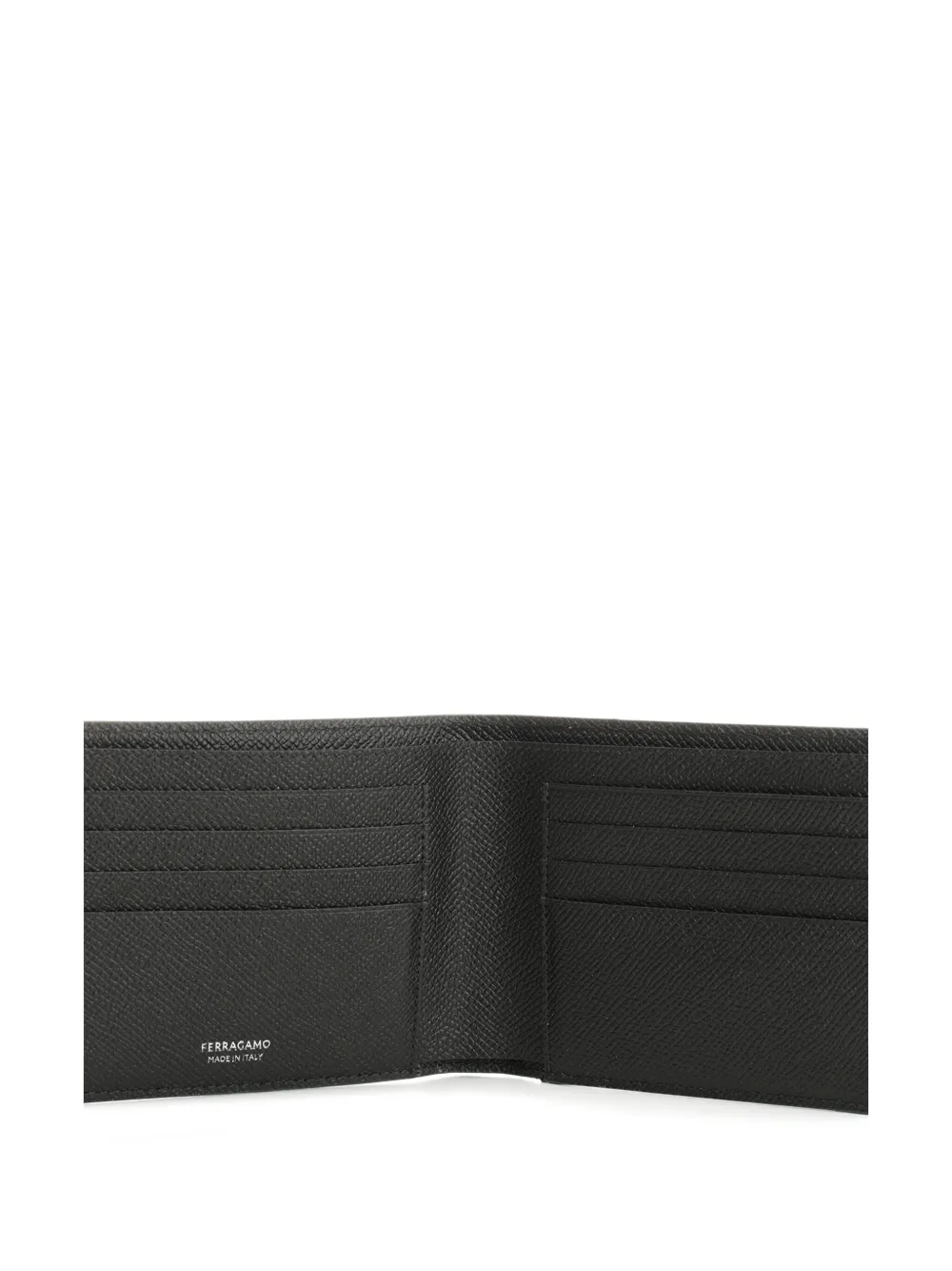 Ferragamo Leren portemonnee Groen