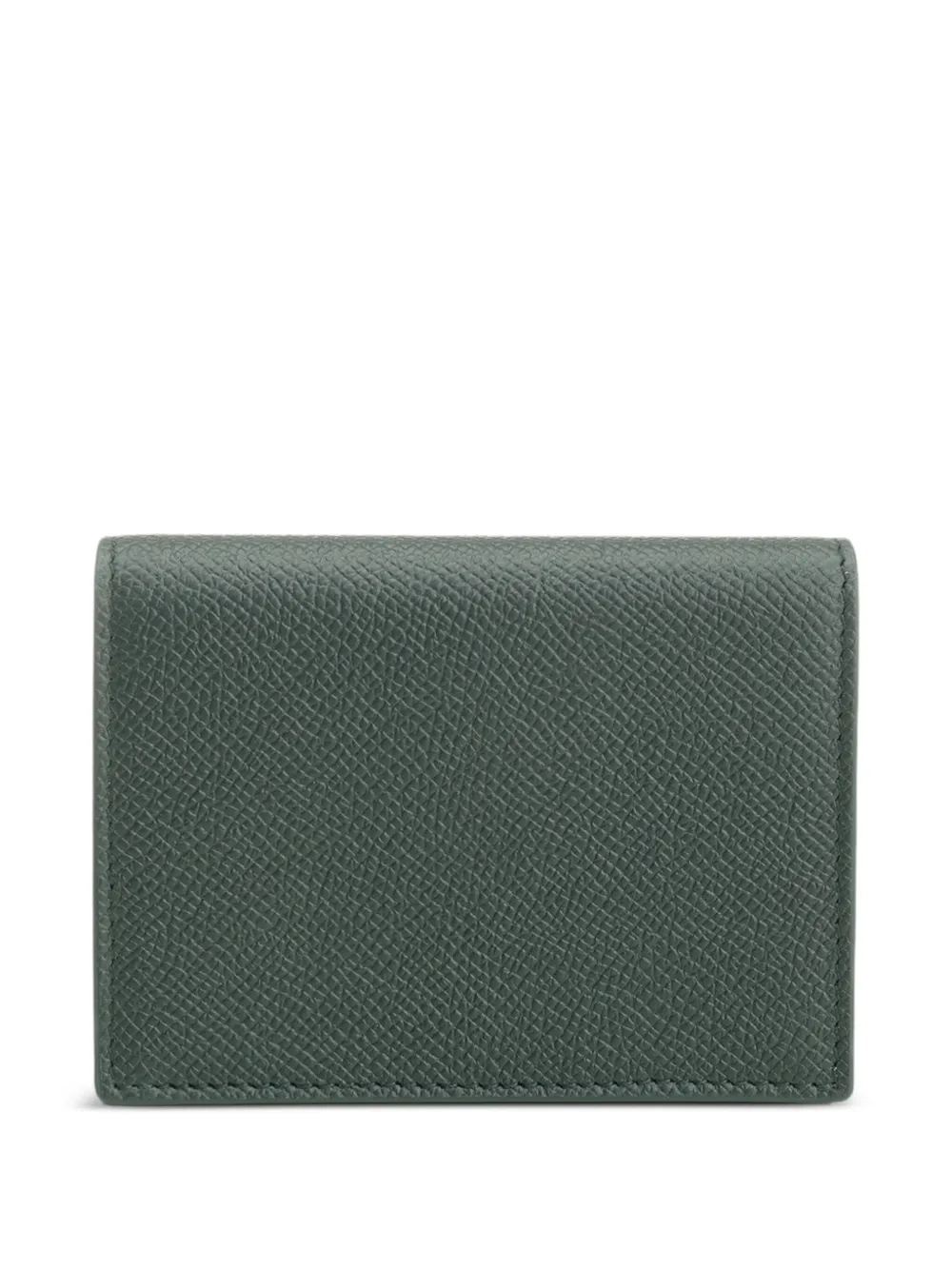 Ferragamo Leren portemonnee Groen