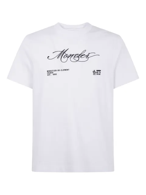 Moncler script-logo cotton T-shirt
