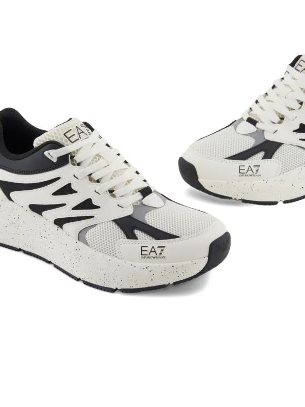 Ea7 Emporio Armani Sonic Dart Sneakers | White | FARFETCH