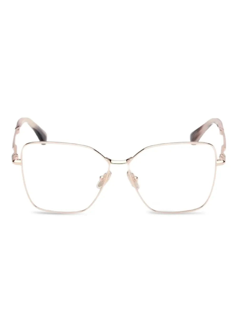 Max Mara Eyewear Occhiali squadrati - Oro