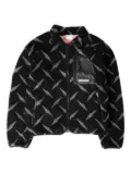 RAVE SKATEBOARDS diamond-pattern jacket - Black