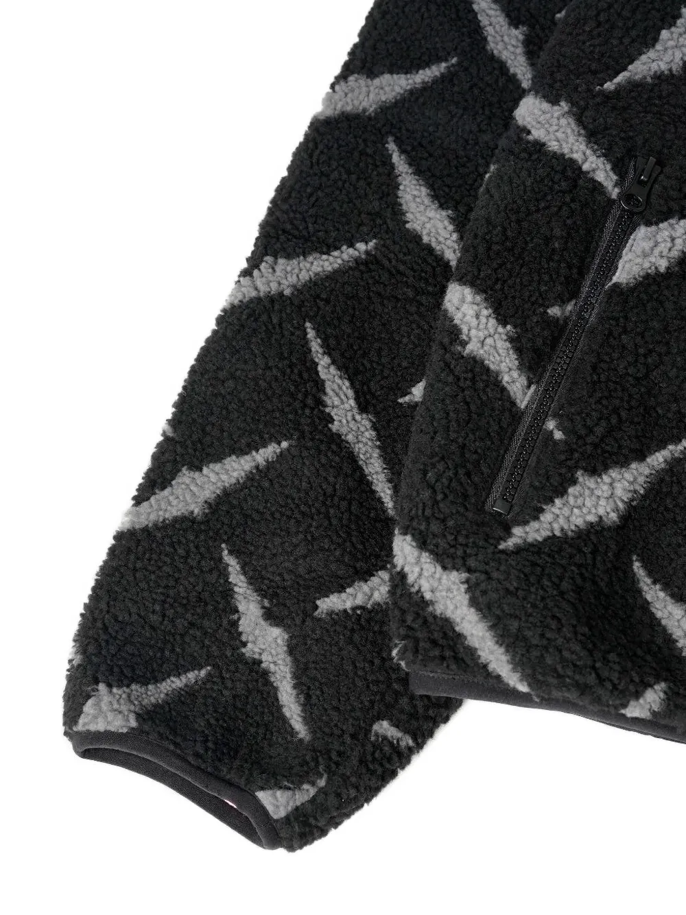 Rave Skateboards Diamond-pattern Jacket In Black
