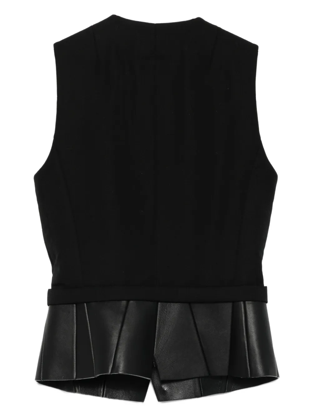 Pre-owned Balenciaga 2010s Panelled Vest
