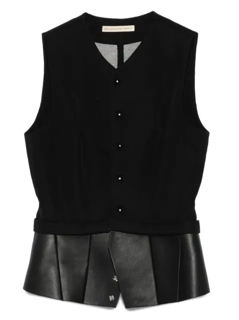 Balenciaga Pre-Owned 2010s panelled vest